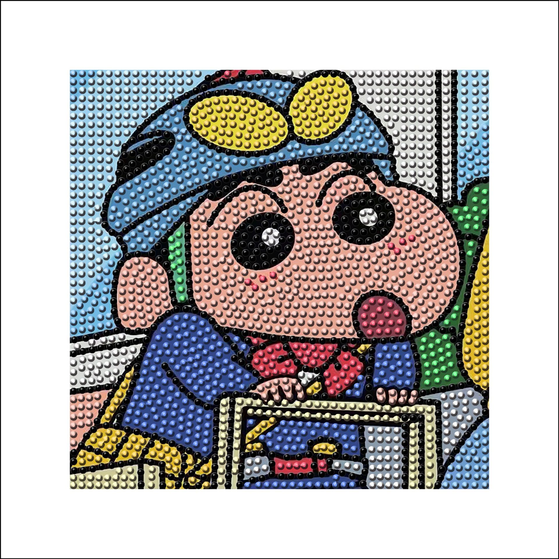 Picture of Creative DIY Kidsren's Diamond Painting Kidsren's Educational Toys Cartoon Diamond Painting Handmade Diamond Painting Can Be Shipped on Behalf of