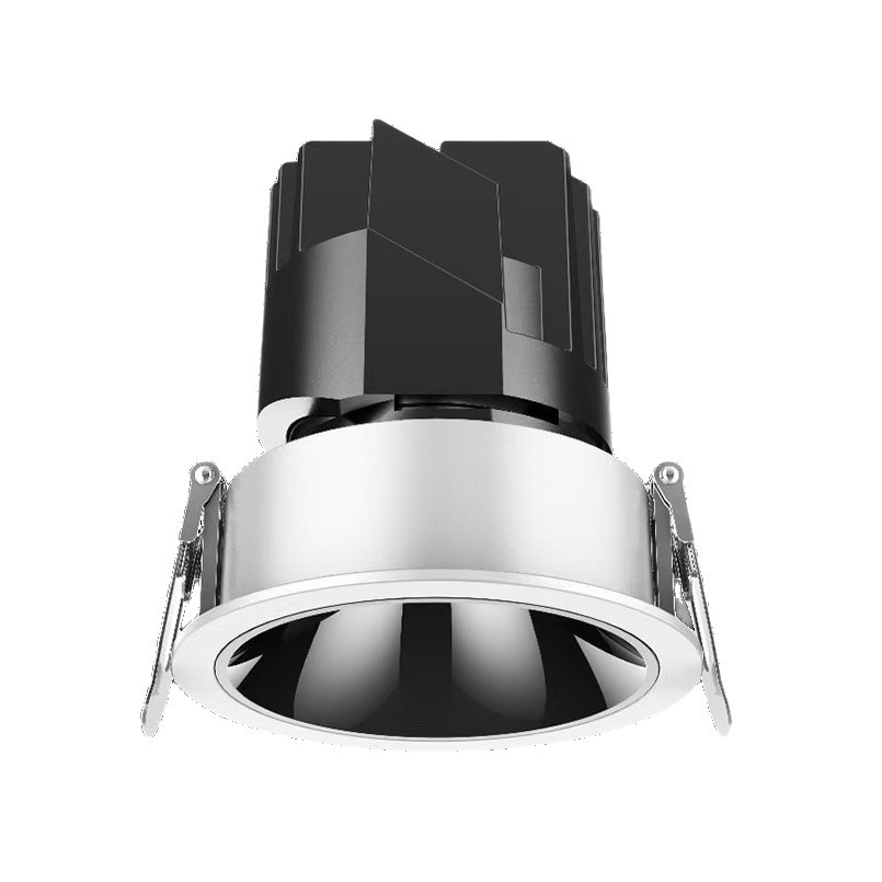 Picture of LED narrow edge deep cup spotlight, ownerless ceiling lamp, hotel living room home recessed simple intelligent stepless dimming