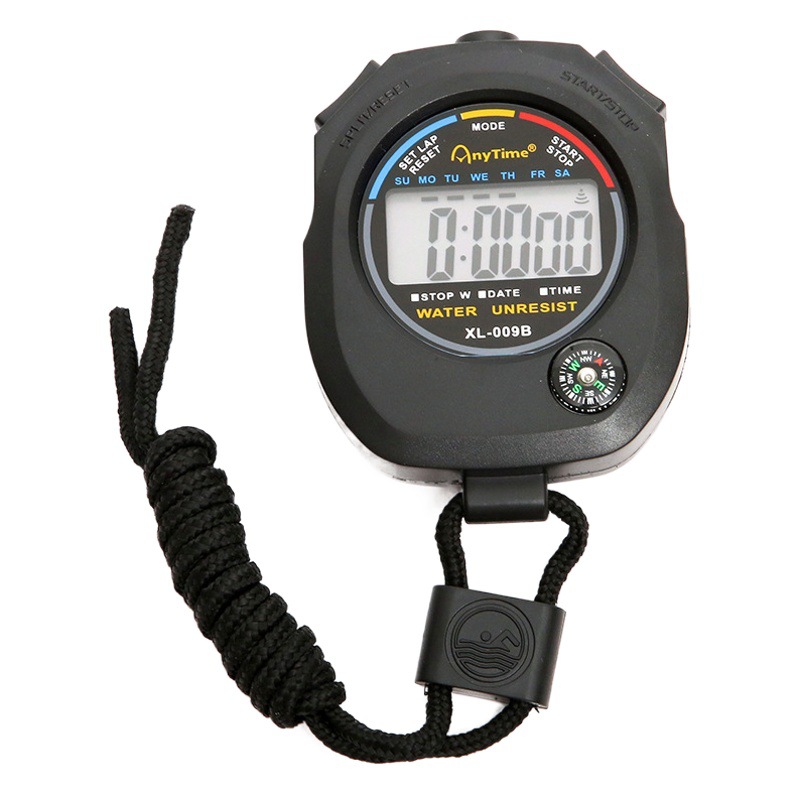 Stopwatch timer electronic stop watch two-way running watch referee sports fitness equipment waterproof electronic watch 009A