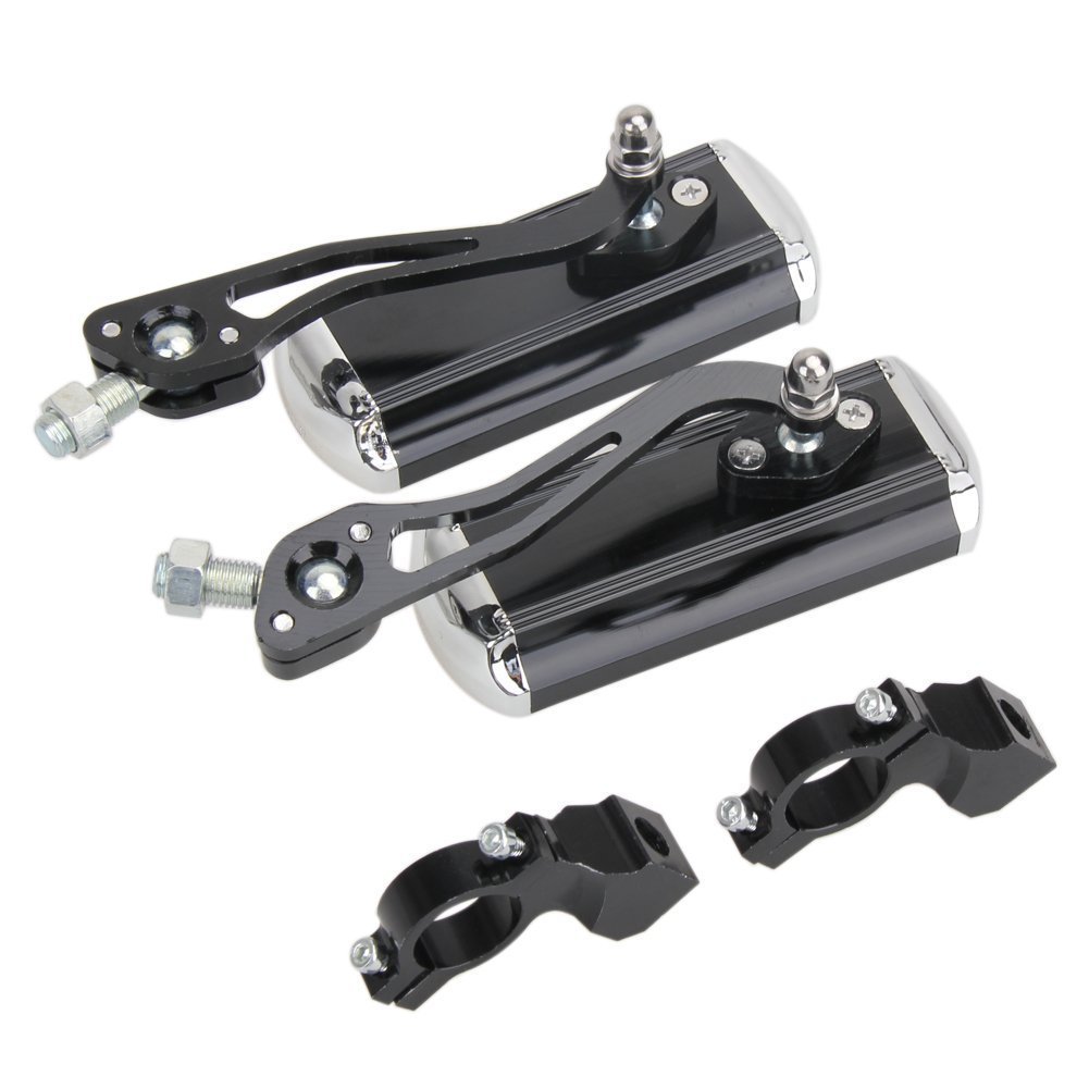 Mountain bike rearview mirror aluminum alloy electric car reflector handlebar safety mirror rearview mirror bicycle accessories