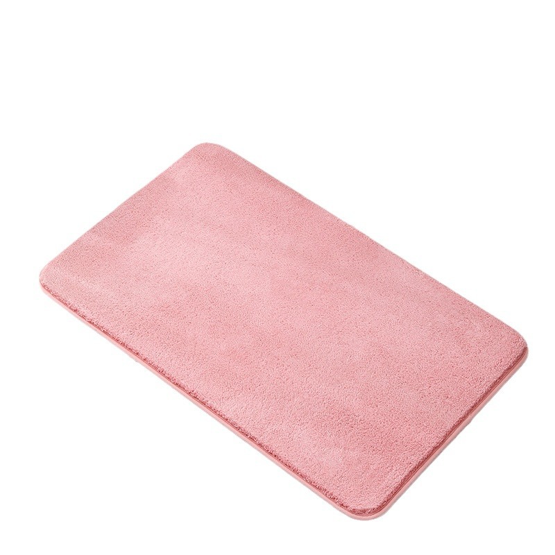 Picture of Thickened Imitation Cashmere Bathroom Toilet Bathroom Toilet Door Water-Absorbent Non-Slip Floor Mats Door Mats Home