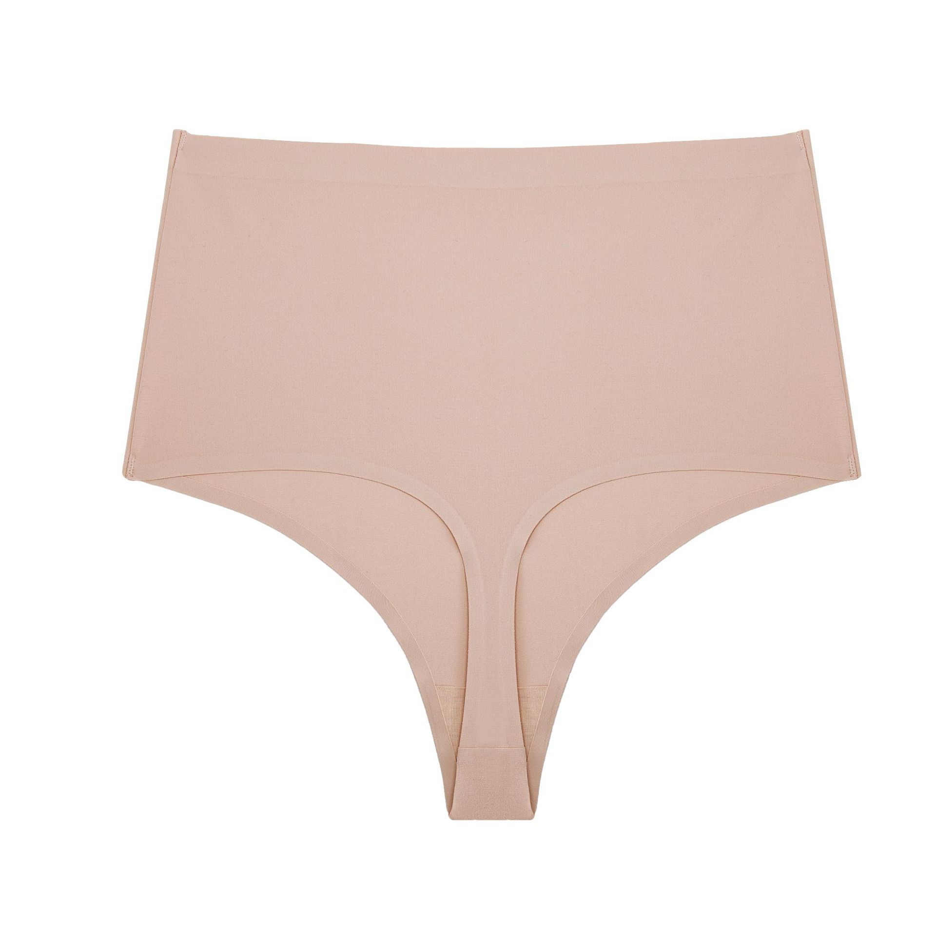 Picture of Cross-Border European and American Women's High-Waisted Seamless Sports Fitness Waist-Cinching Hip-Lifting Tummy Control Panties High-Waisted Shapewear