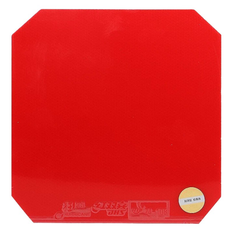 Red Double Happiness Table Tennis Bat Rubber Crazy 3 Table Tennis Rubber Crazy 3 Anti-Rubber Set Rubber Crazy 3