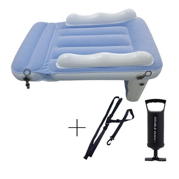 Picture of Amazon Baby Inflatable Mattress Children's Car Rear Folding Car Mat Outdoor Travel Thickened Flocking Air Cushion