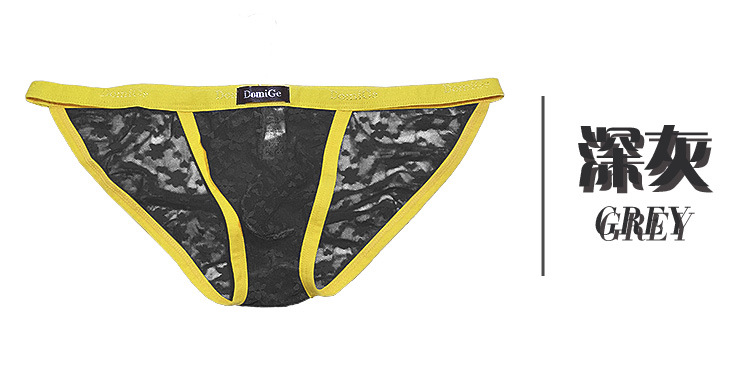 Picture of DomiGe Dumi International transparent mesh men's briefs Boxed Wholesale 5235 new men's briefs