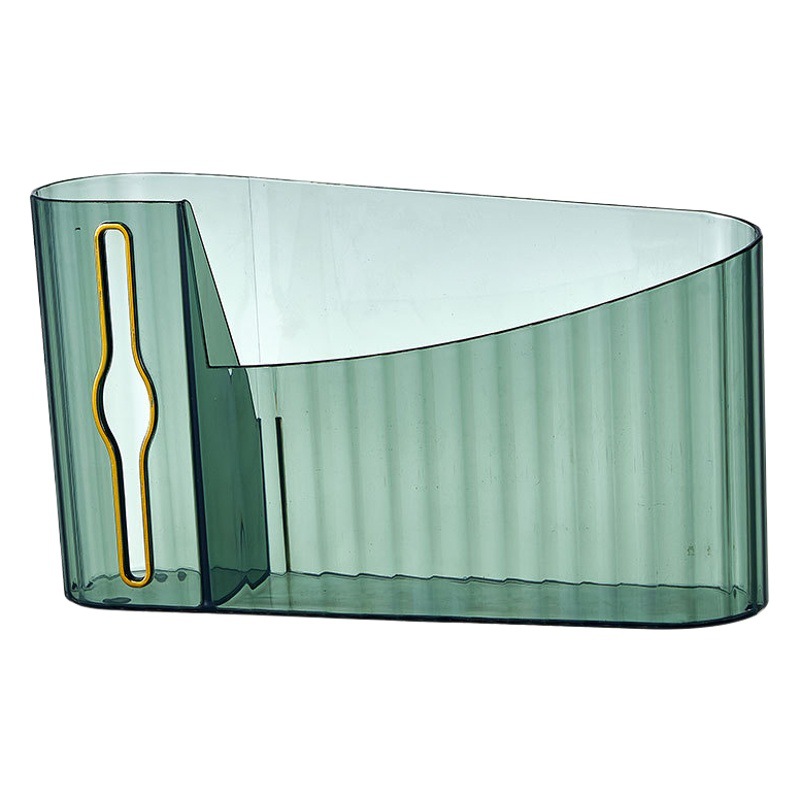 Light Luxury Garbage Bag Storage Box Wall Hanging Artifact Kitchen Bathroom Punch-free Extracting Garbage Bag Storage Fidelity Box