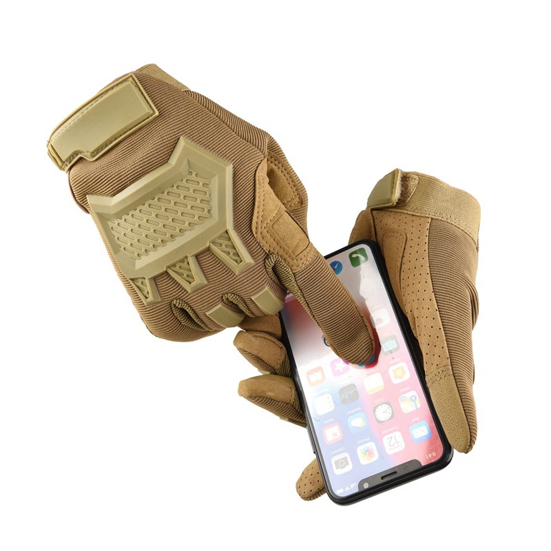 Picture of Tactical Gloves Full-Finger Men's Wear-Resistant Seal Motorcycle Outdoor Rock Climbing Sports Riding Non-Slip Field Mountaineering Gloves