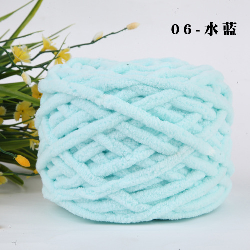 Picture of 0.1kg Ice Yarn Thick Wool Wholesale Single-Strand Knitting Handmade Yarn Icelandic Yarn Hand-Knitted Scarf Yarn Baby Yarn