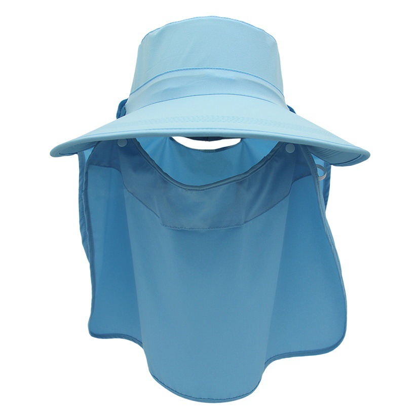 Spring and summer new sunscreen women's sun hat fashion breathable Japanese uv fisherman hat nylon men's and women's fishing hat