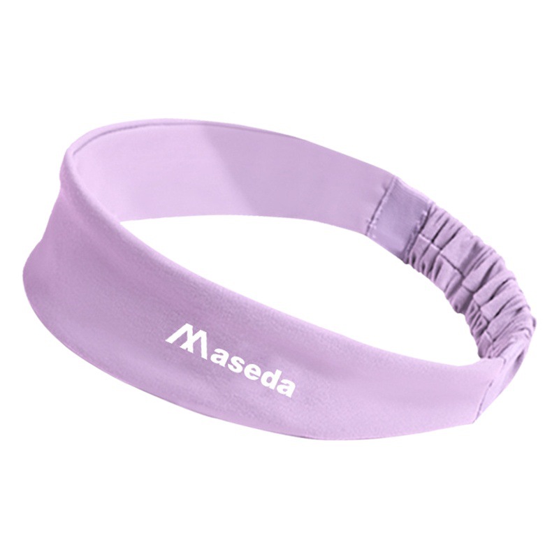 European and American Yoga Sweat-absorbent Headscarf Lightweight Sunscreen Sports Headband Outdoor Basketball Running Riding Headscarf Wash Face and Hair