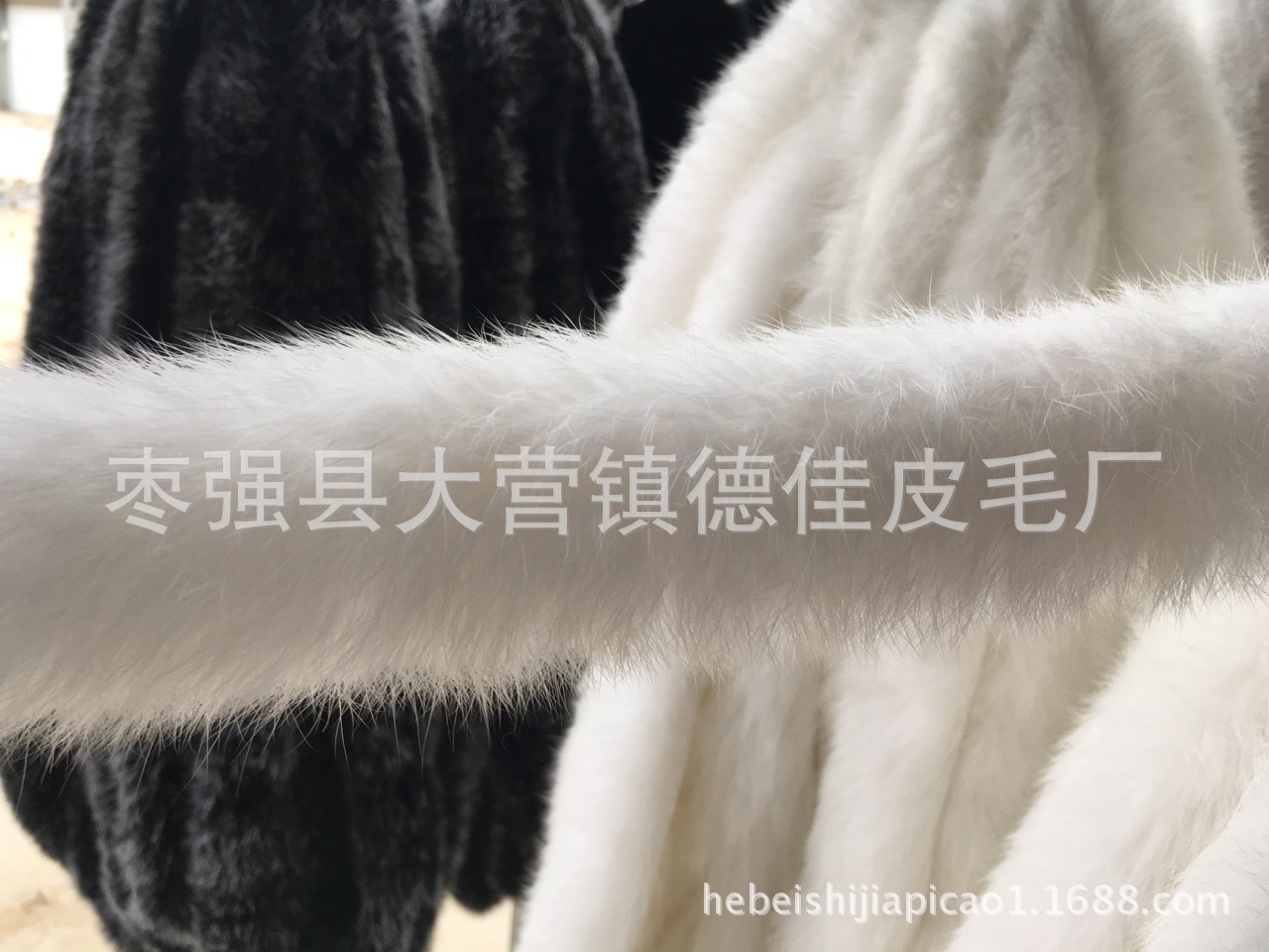Picture of Wholesale rabbit wool strip 5cm fur hat strip DIY Tang suit Cape pet clothing fur strip wool strip wool edge