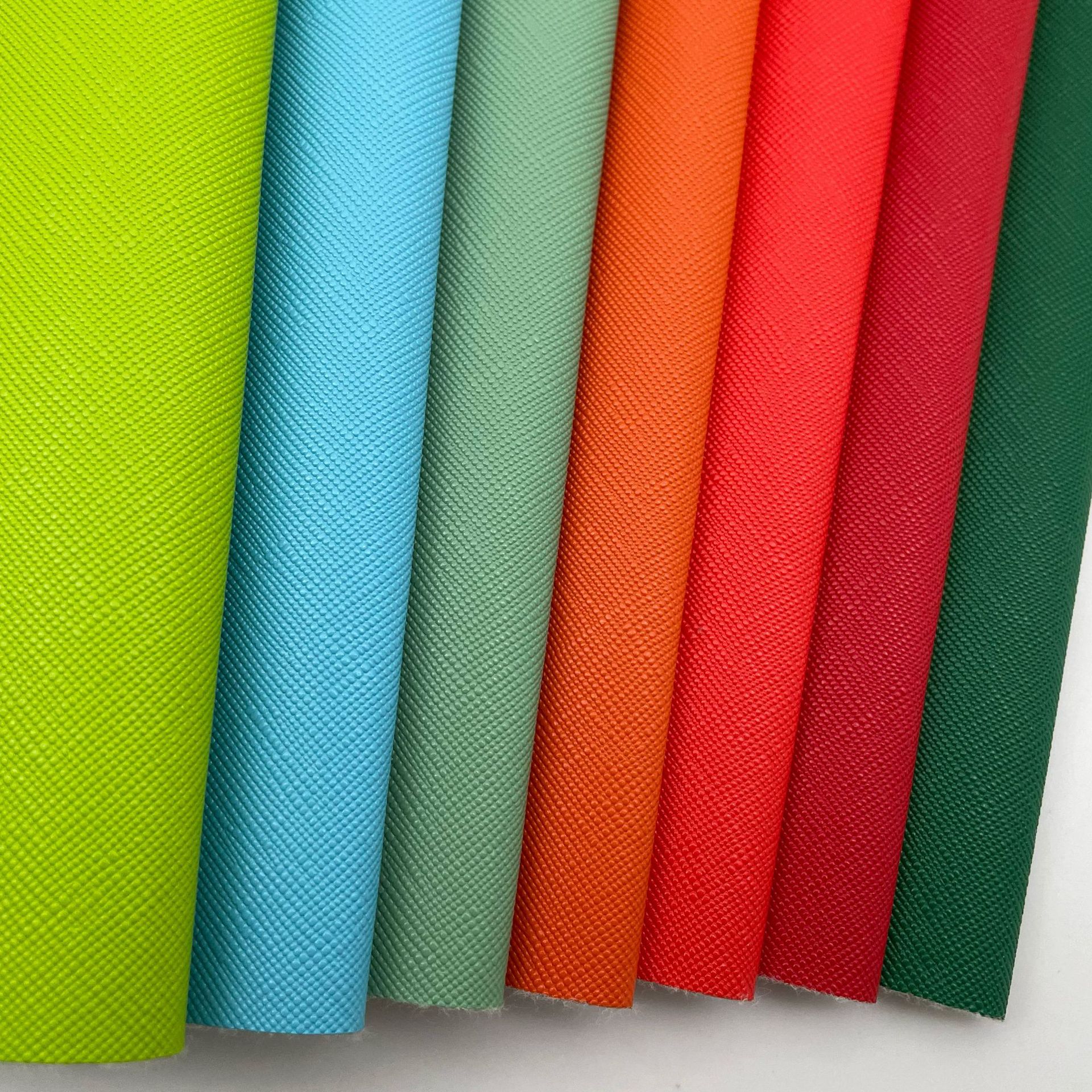 Picture of Scratch Resistant 1.0mm Fur Bottom Saffiano PVC Leather Handbag Bag Leather Jewelry Crafts Artificial Leather Leather
