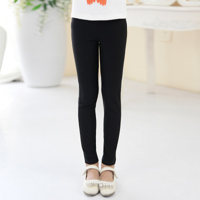 Picture of Girls' Pencil Pants Spring and Summer Thin Children's Summer Outer Skinny Pants Tight Stretch Candy Color Children's Leggings