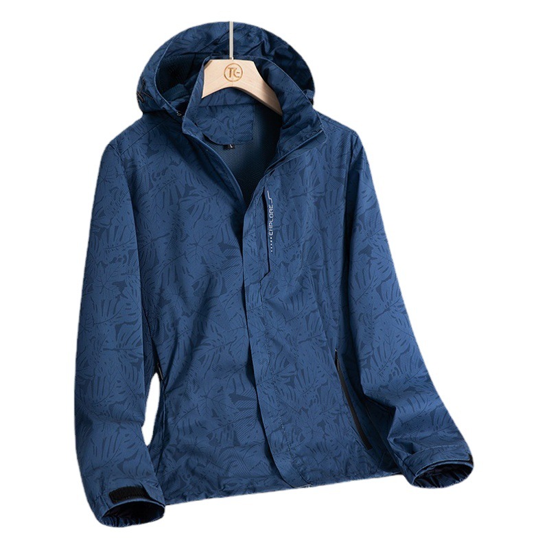 Outdoor Single-Layer Jacket for Women, Spring and Autumn Ski Wear, Durable Couple's Mountaineering Clothing, Thin Camouflage Hiking Long-Sleeve Jacket for Women
