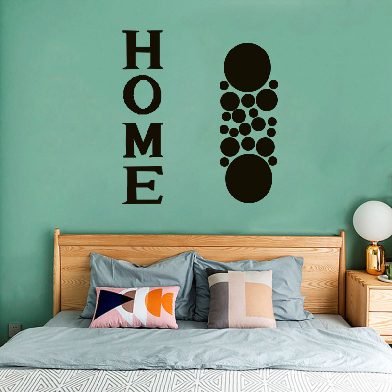 Cross-border hot 3d wall stickers acrylic mirror living room bedroom background creative decorative painting home wall decoration