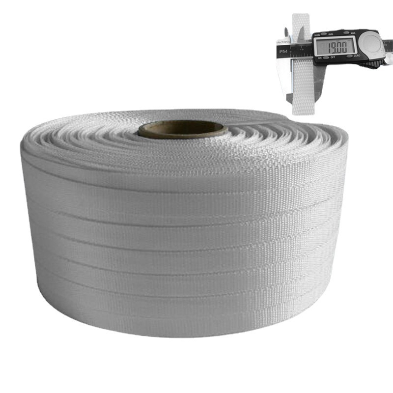 Polyester Woven Tape, Woven Packaging Tape, Woven Packing Tape, Binding Lifting Tape, Strapping Tape 19mm* 500m