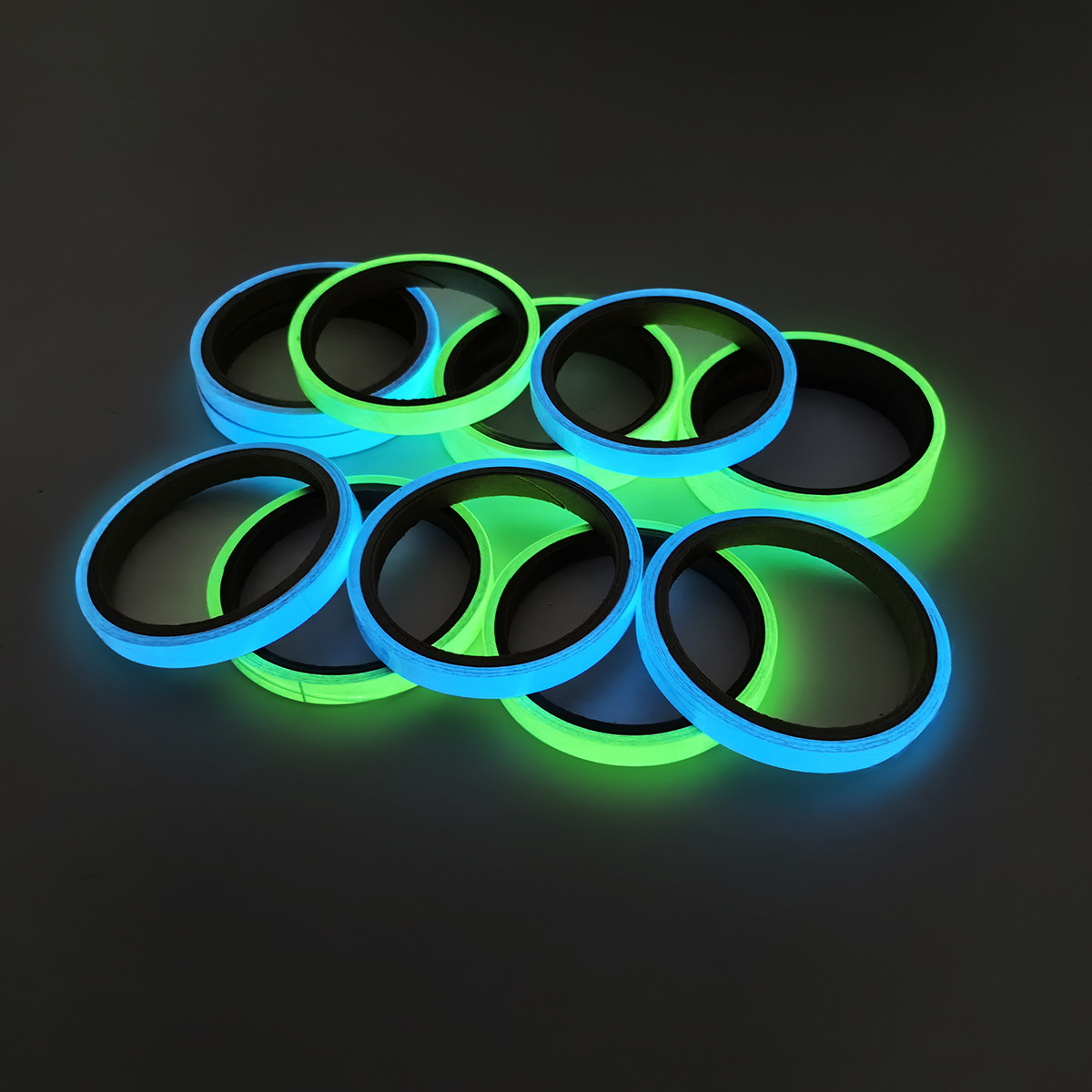 Luminous Tape Night Lasting Fluorescent Stickers Decorative Bedroom Room Living Room Corridor Luminous Wall Stickers Tape Stickers Wholesale