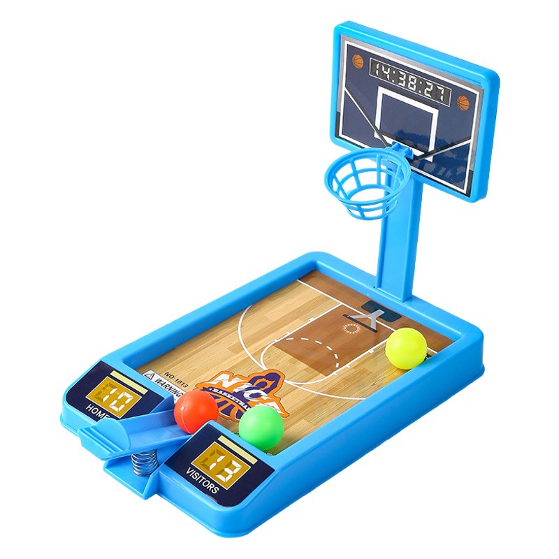 Hot Selling Children's Desktop Shooting Machine Game Console Mini Basketball Stand Shooting Machine Parent-Child Interactive Children's Toy