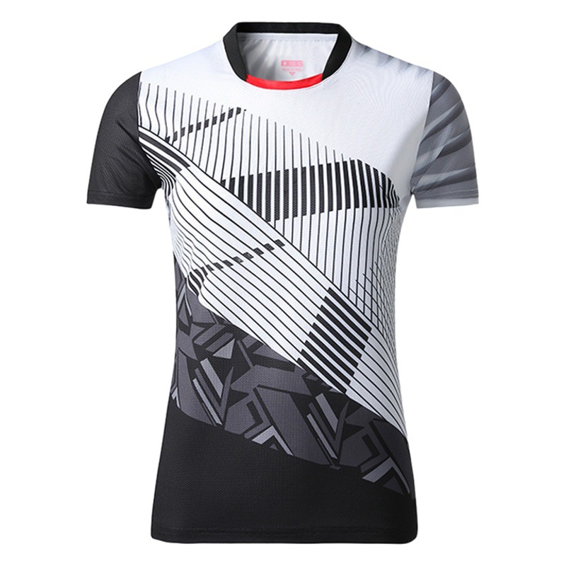 Camouflage Soldier Tennis Suit Short-sleeved Summer Boys Sports Competition Training Suit Badminton Suit Women's Top Quick-drying Breathable