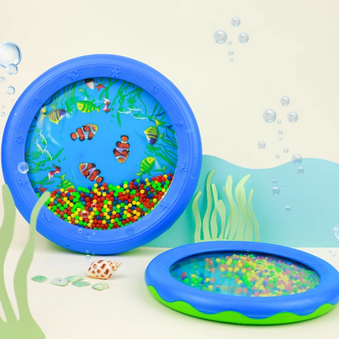 Wave Drum Orff early education music teaching aids musical instrument plastic blue sea drum