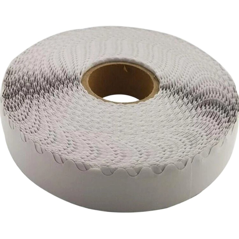 Easy to tear carton wavy lace double-sided tape packaging box sealing stickers zipper carton double-sided tape wholesale