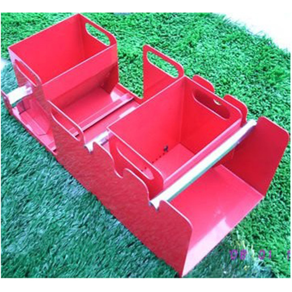 Artificial lawn mowing tool small turf tensioner portable sports leather round cutter