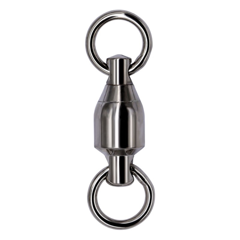 Fishing Supplies Fishing Gear Large Object Bearing Eight-Shaped Ring Bearing Eight-Shaped Ring Swivel Stainless Steel High-Speed Connector