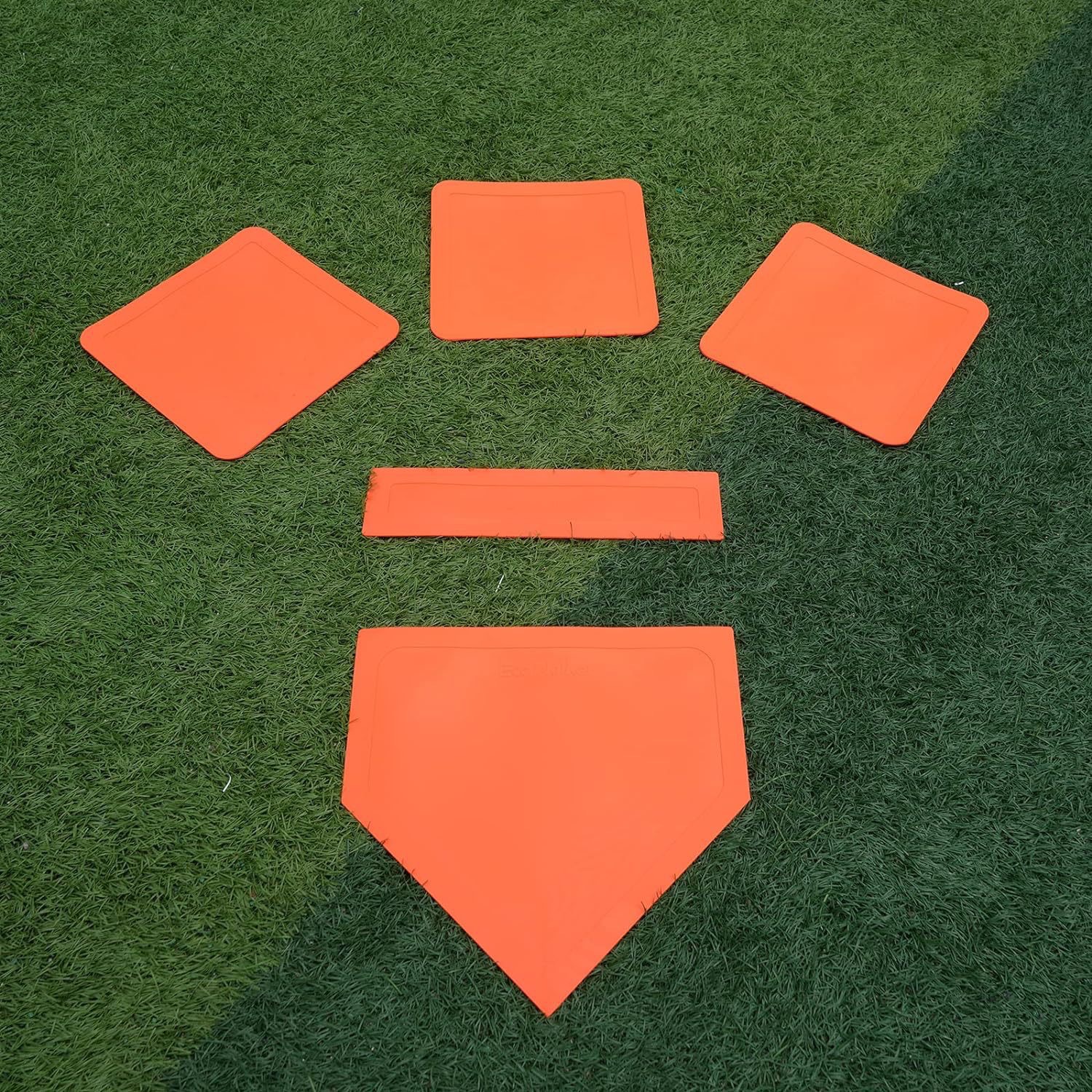Flat triangle plate logo plate baseball base suit portable marker baseball training equipment cross-border export