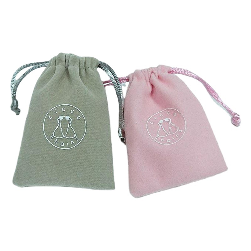 Velvet Drawstring Pouch Bracelet Necklace Velvet Bag 7*9cm Drawstring Jewelry Packaging Bag Storage Bag Jewelry