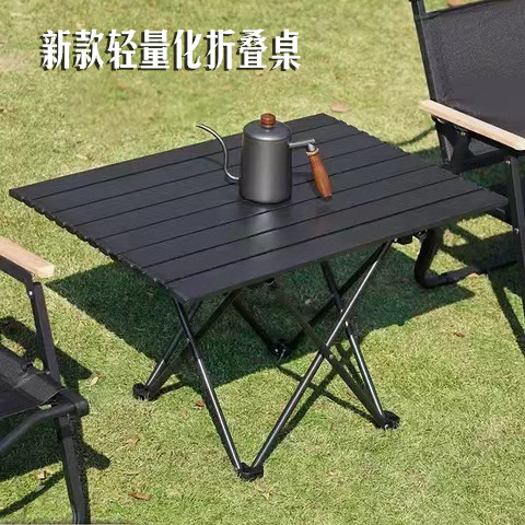 Picture of Lightweight Folding Table Egg Roll Table Camping Table Picnic Table Portable Equipment Supplies Simple Small Table Office Small