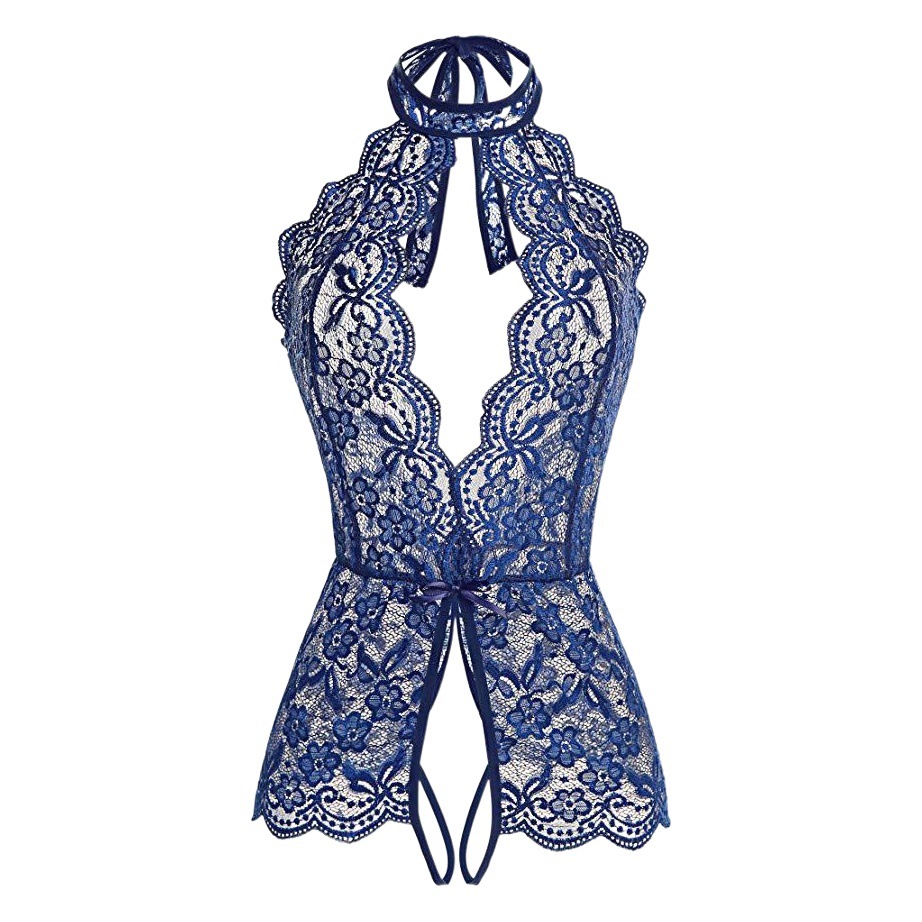 2019 cross-border selling Europe and the United States Amazon/ebay foreign trade sexy lace backless jumpsuit sexy underwear