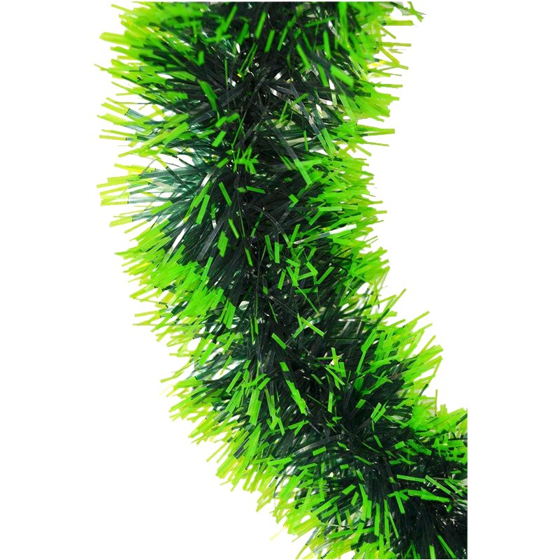Picture of New Christmas Wreath Door Ring Top Strips Decorative Garland 30cm Green Edge White Edge Bow Encrypted Garland