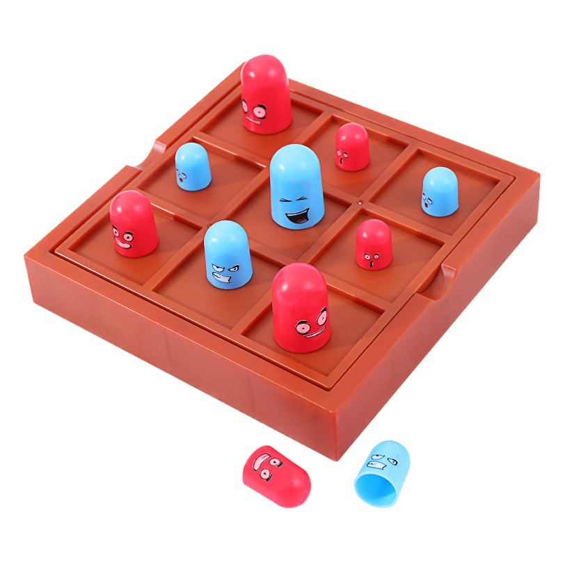 Children's well-shaped chess educational thinking training toys fun big eating small game boy doll parent-child interactive board game