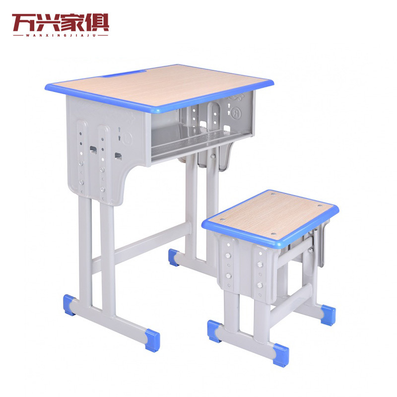 Picture of Wholesale Lifting Desks and Chairs for Primary and Secondary School Students Modern Single Double Children's Study Table Training Tutoring Class Desks and Chairs