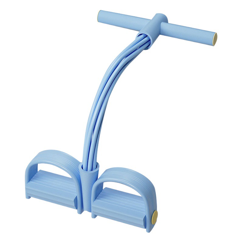 Pedal tension device thin belly sit-up auxiliary device female open back fitness equipment household small swallow fly tension rope