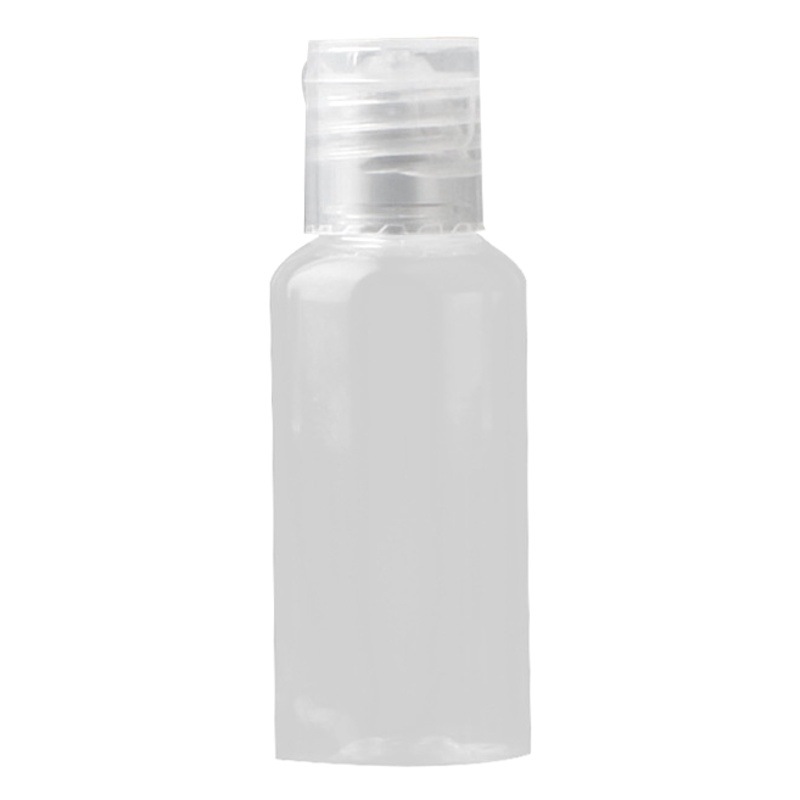 10 30 50 500ml clear plastic bottle PET flip liquid bottle cosmetic sub-bottling squeeze bottle