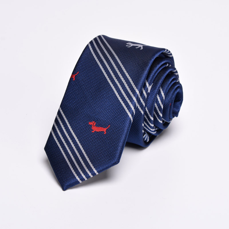 Picture of Tie High-grade 6cm Jacquard Stripesd Red Black Blue Hand-tied Paragraph Hand-tied Wedding Year Green Factory Wholesale