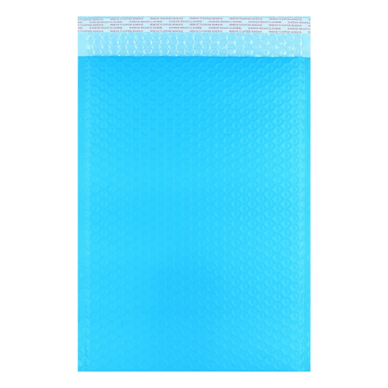 Wholesale 140g color matte co-extruded film express bubble bag envelope bag shockproof anti-fall thickened double layer foam film