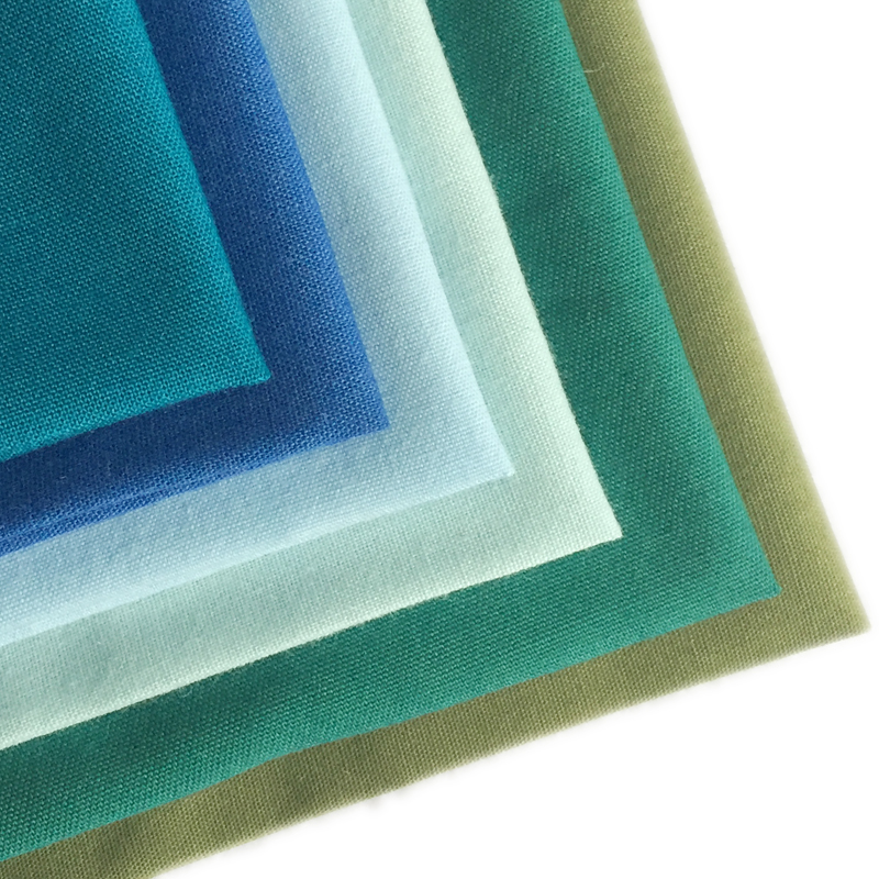Picture of Solid Color Polyester Cotton Fabric Handmade Pure Cotton Pocket Wrapping Fabric Shirt Work Clothes Shooting Background Painted Fabric