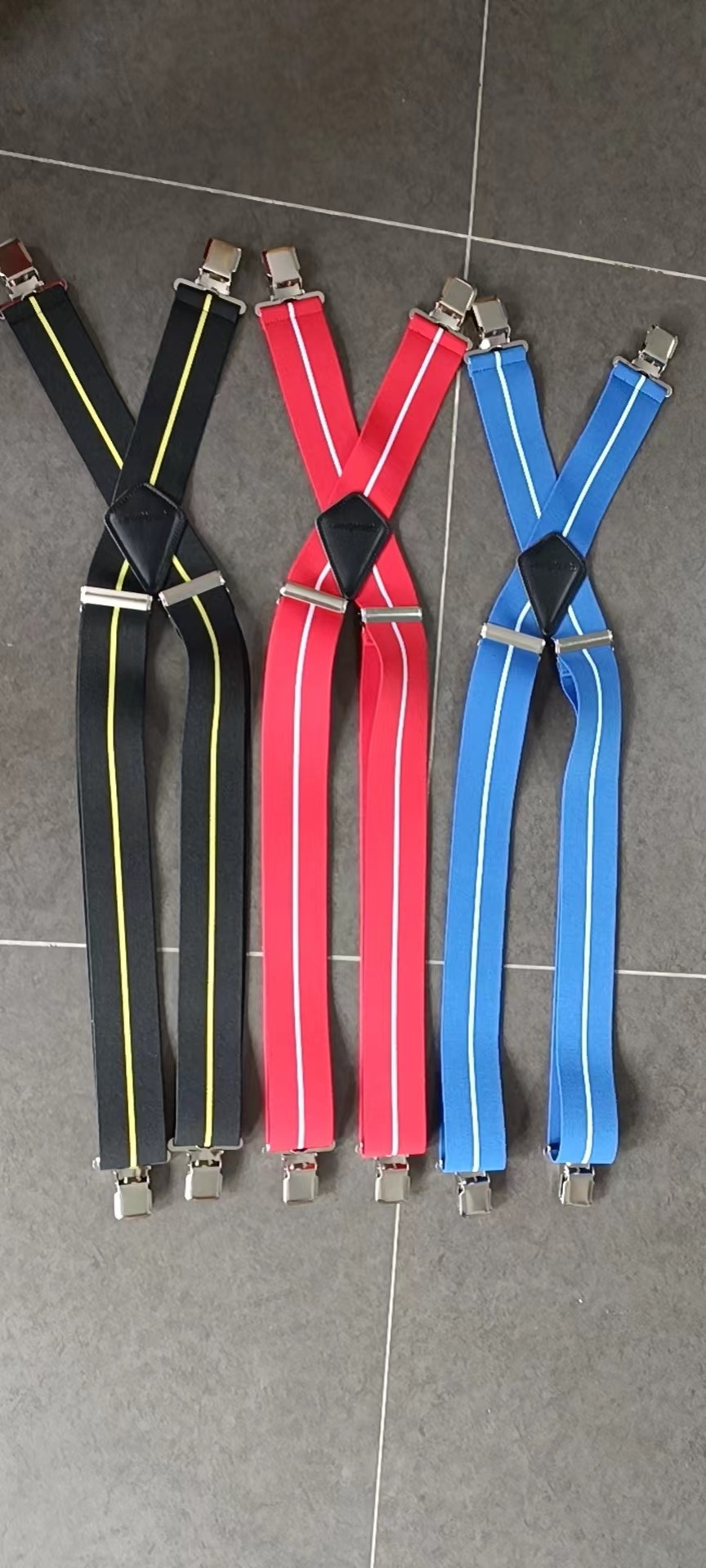 Picture of Cross mirror e-commerce men's strap clip widened 5.0cm suspenders adult men's work strap clip men's strap