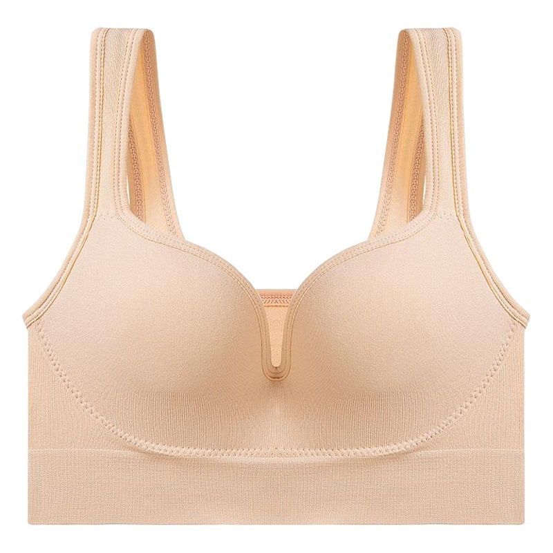 Foreign Trade Cross-border Large Size Sports Underwear Women's Large Chest Shock Absorbing Vest Running Fitness High Strength Large Size Bra