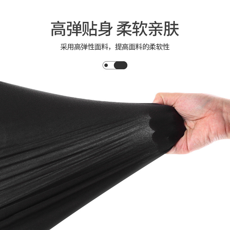 Picture of Men's Anti-wear Leg Sports Long Leg Panties Cropped Panties Men's Quick-drying Boxers Running Long Boxers