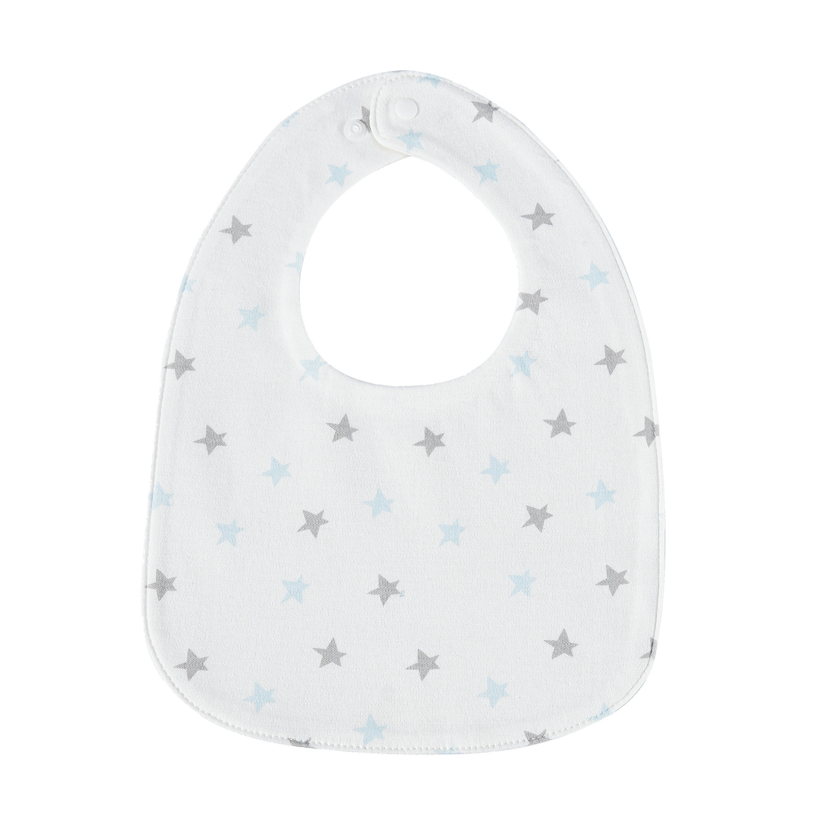 Picture of Yinmei baby waterproof bib U-shaped bib children's eating bib baby pure cotton waterproof spitting milk bib
