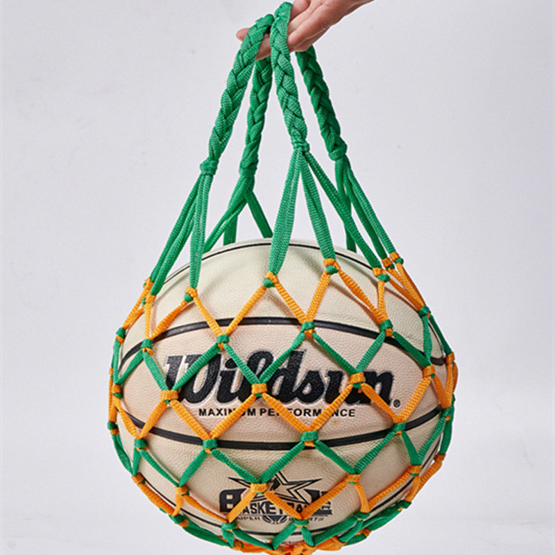 Picture of Basketball Bag Basketball Bag Basketball Mesh Bag Storage Bag Football Mesh Bag Basketball Basketball Mesh Basketball Bag