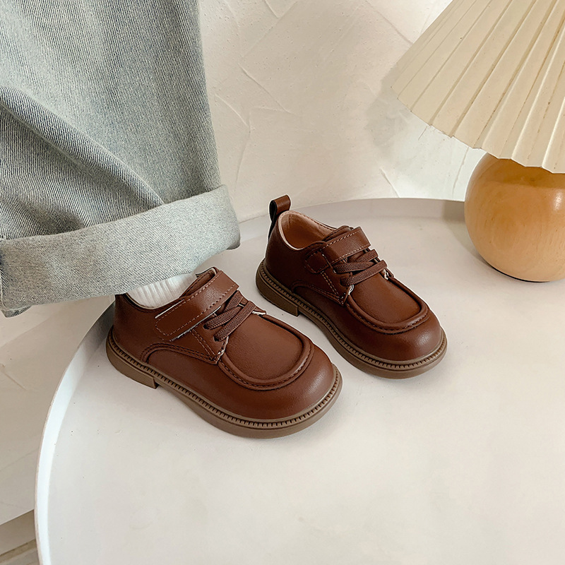 Baby Shoes Spring and Autumn 1 2-3 Years Old Boys' Soft Sole Toddler Shoes Baby Shoes Children's Shoes Autumn Children's Leather Shoes