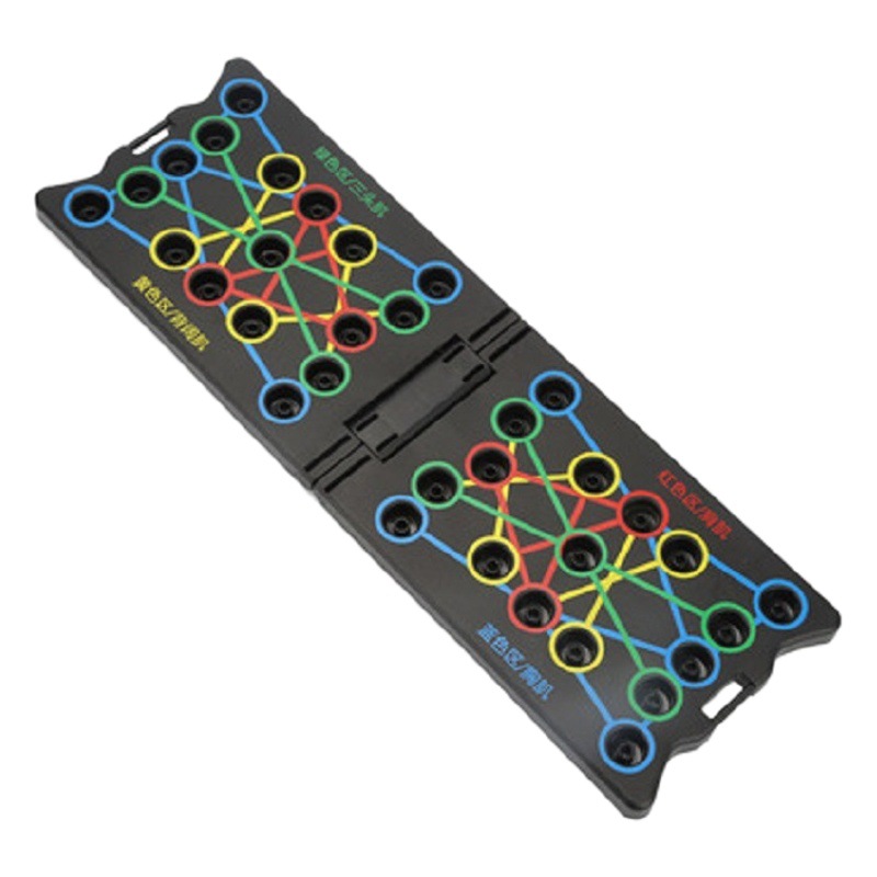 Jinkai Wholesale Push-up Folding Multifunctional Fitness Board Home Sports Equipment Abdominal Fitness Board Sleeping Board Push-up