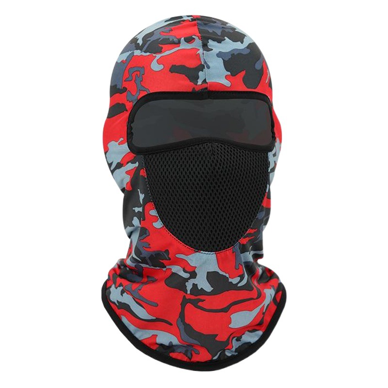 Ruidong Ice Silk Printed Hat Outdoor Riding Headgear Mask Breathable Liner Bicycle Mask Headgear Hat