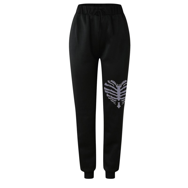 Picture of Amazon Foreign Trade Women's Wear Autumn and Winter New Velvet Sports Casual Pants Women's European and American Large Size Pants Harlan Pants Sweatpants