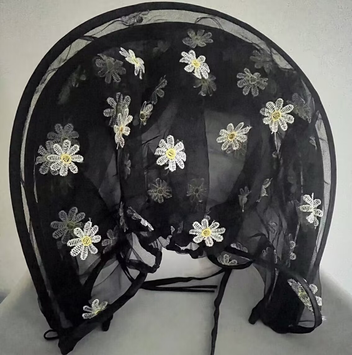 Picture of Wholesale ins stroller mosquito net Daisy embroidery full cover universal baby trolley summer mosquito cover breathable