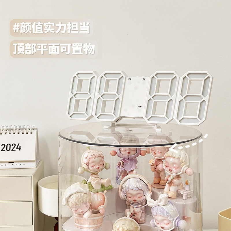 Picture of Bubble Mate Display Box Dustproof Lego Ornaments Hand-held Display Cabinet Blind Box Display Stand Storage Transparent Acrylic